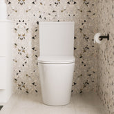 Fienza Kaya Back-to-Wall Toilet Suite, Slim Seat